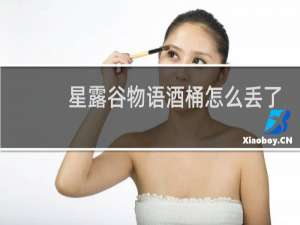 星露谷物语酒桶怎么丢了