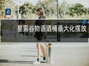 星露谷物语酒桶最大化摆放