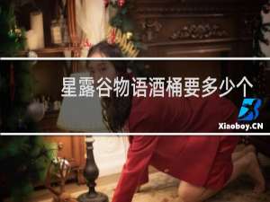 星露谷物语酒桶要多少个