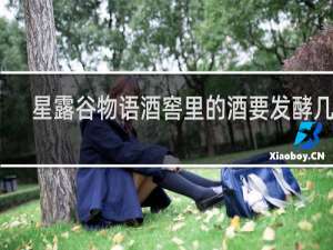 星露谷物语酒窖里的酒要发酵几天