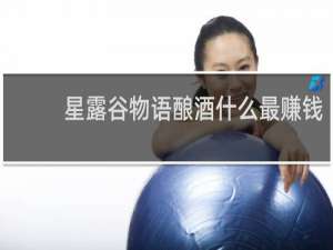 星露谷物语酿酒什么最赚钱