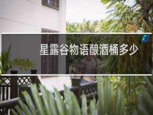 星露谷物语酿酒桶多少