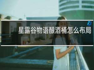 星露谷物语酿酒桶怎么布局