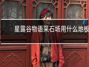 星露谷物语采石场用什么地板