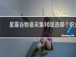 星露谷物语采集10级选哪个职业