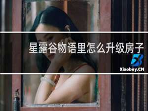 星露谷物语里怎么升级房子