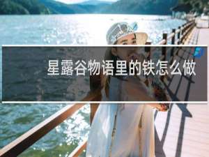 星露谷物语里的铁怎么做