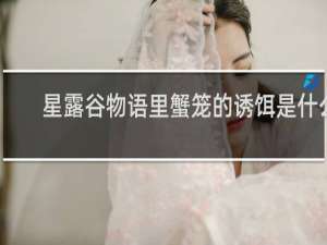 星露谷物语里蟹笼的诱饵是什么