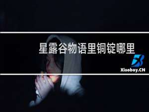 星露谷物语里铜锭哪里