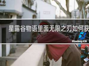 星露谷物语里面无限之刃如何获得