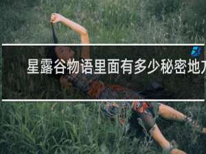 星露谷物语里面有多少秘密地方