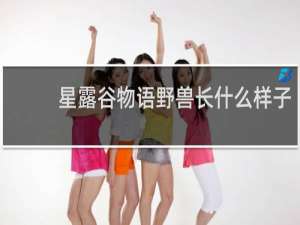 星露谷物语野兽长什么样子