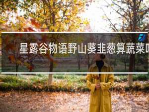 星露谷物语野山葵韭葱算蔬菜吗