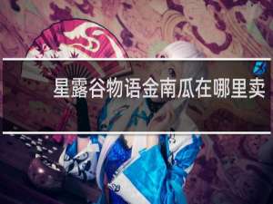 星露谷物语金南瓜在哪里卖