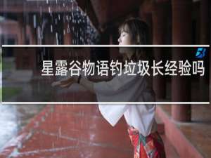 星露谷物语钓垃圾长经验吗