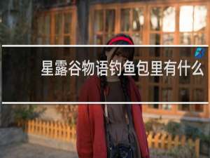 星露谷物语钓鱼包里有什么