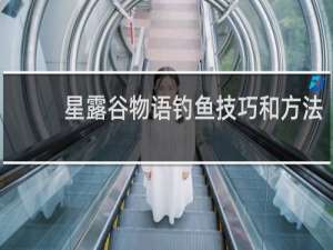 星露谷物语钓鱼技巧和方法