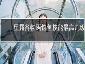 星露谷物语钓鱼技能最高几级