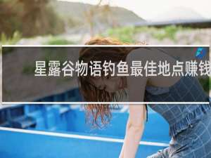 星露谷物语钓鱼最佳地点赚钱