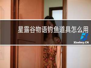 星露谷物语钓鱼道具怎么用
