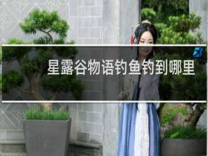 星露谷物语钓鱼钓到哪里