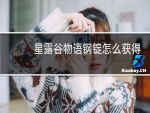 星露谷物语钢锭怎么获得