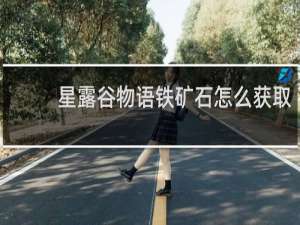 星露谷物语铁矿石怎么获取