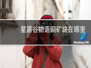 星露谷物语铜矿块在哪里