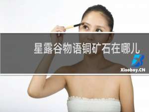 星露谷物语铜矿石在哪儿