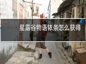 星露谷物语铱条怎么获得