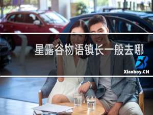 星露谷物语镇长一般去哪