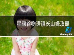 星露谷物语镇长山姆攻略