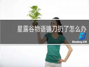 星露谷物语镰刀扔了怎么办