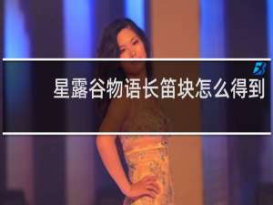 星露谷物语长笛块怎么得到