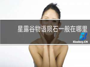 星露谷物语陨石一般在哪里