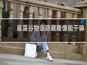 星露谷物语隐藏雕像能干嘛