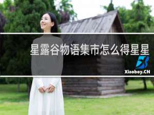 星露谷物语集市怎么得星星