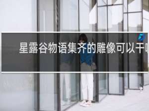 星露谷物语集齐的雕像可以干嘛