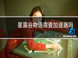 星露谷物语需要加速器吗