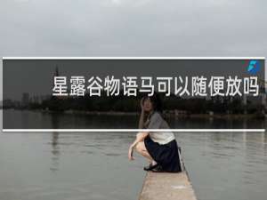 星露谷物语马可以随便放吗