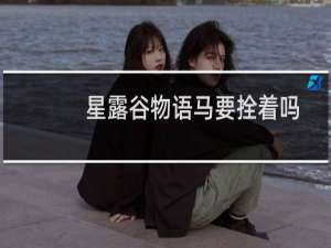 星露谷物语马要拴着吗