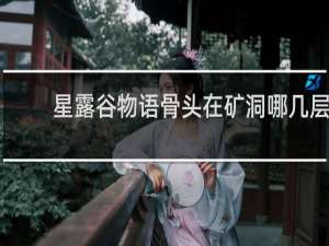 星露谷物语骨头在矿洞哪几层