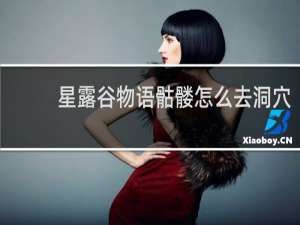 星露谷物语骷髅怎么去洞穴