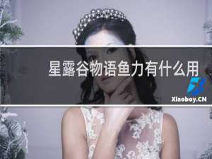 星露谷物语鱼力有什么用