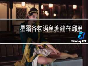 星露谷物语鱼塘建在哪里