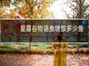 星露谷物语鱼塘放多少鱼