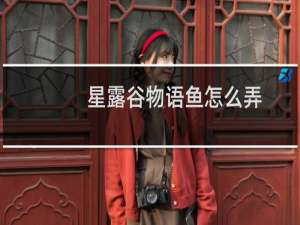 星露谷物语鱼怎么弄