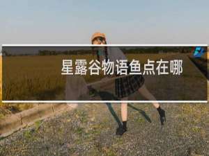 星露谷物语鱼点在哪