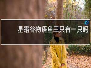 星露谷物语鱼王只有一只吗