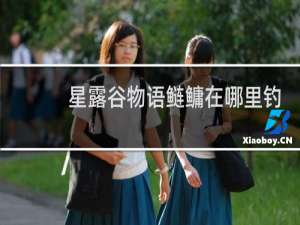 星露谷物语鲢鳙在哪里钓